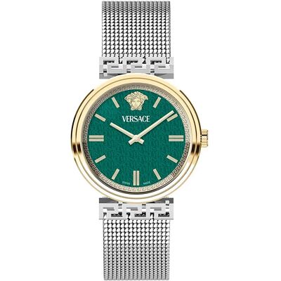 Versace Orologio Da Donna Vetca052 Silver Grey / Metal Bottle Green One Size Versace Orologio Da Donna Vetca052 Silver Grey / Metal Bottle Green One Size