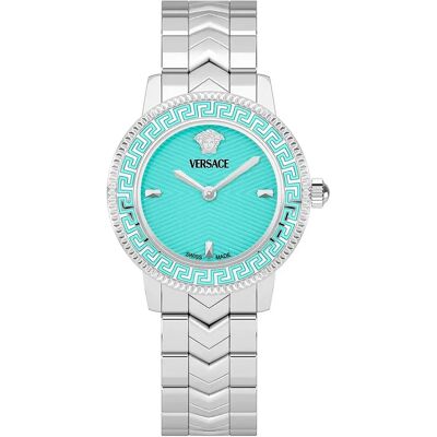 Versace Orologio Da Donna Veuca032 Silver Grey / Light Blue One Size Versace Orologio Da Donna Veuca032 Silver Grey / Light Blue One Size