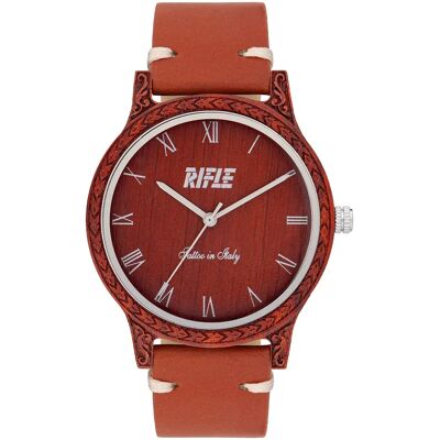 Rifle Orologio Dayak 2 Mm Sandal Red / Cuoio One Size Rifle Orologio Dayak 2 Mm Sandal Red / Cuoio One Size