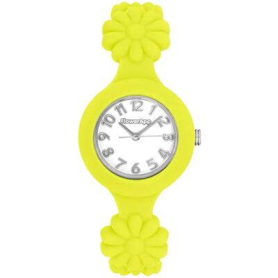 Rifle Orologio Flowerapp Flower White / Lime One Size Rifle Orologio Flowerapp Flower White / Lime One Size