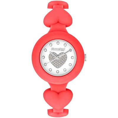 Rifle Orologio Flowerapp White / Coral One Size Rifle Orologio Flowerapp White / Coral One Size