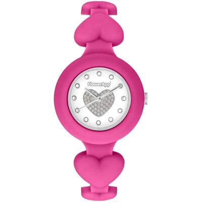 Rifle Orologio Flowerapp White / Fuxia One Size Rifle Orologio Flowerapp White / Fuxia One Size