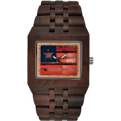 Rifle Orologio Route 66 Mm Usa Dark Maple One Size Rifle Orologio Route 66 Mm Usa Dark Maple One Size