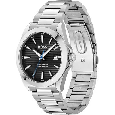 Boss Orologio Strike 1 Mm Silver / Black / Mineral One Size Boss Orologio Strike 1 Mm Silver / Black / Mineral One Size