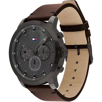 Tommy Hilfiger Orologio Jamsn 6 Mm Dark Brown / Grey / Mineral One Size Tommy Hilfiger Orologio Jamsn 6 Mm Dark Brown / Grey / Mineral One Size