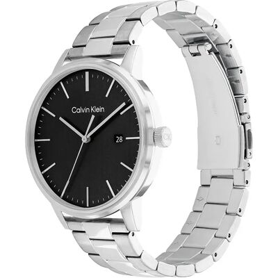 Calvin Klein Watches Orologio 25200053 3 Mm Silver / Black / Mineral One Size Calvin Klein Watches Orologio 25200053 3 Mm Silver / Black / Mineral One Size