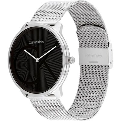 Calvin Klein Watches Orologio 25300012 0 Mm Silver / Black / Mineral One Size Calvin Klein Watches Orologio 25300012 0 Mm Silver / Black / Mineral One Size