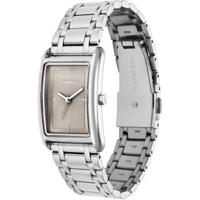 Olivia Burton Orologio Da Donna Grosvenor 23 Mm Silver / Silver / Mineral One Size Olivia Burton Orologio Da Donna Grosvenor 23 Mm Silver / Silver / Mineral One Size