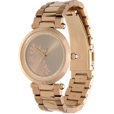 Olivia Burton Orologio Da Donna T-bar Floral 3 Mm Rose Gold / Rose Gold / Mineral One Size Olivia Burton Orologio Da Donna T-bar Floral 3 Mm Rose Gold / Rose Gold / Mineral One Size