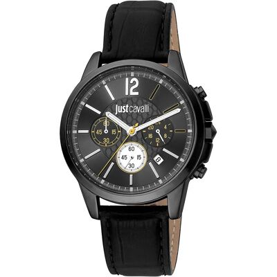 Just Cavalli Orologio Jc1g175l025 Quartz 3 Atm 2 Mm Black / Black / Black One Size Just Cavalli Orologio Jc1g175l025 Quartz 3 Atm 2 Mm Black / Black / Black One Size