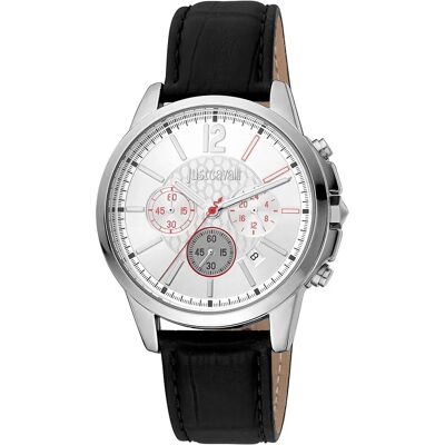 Just Cavalli Orologio Jc1g175l0215 Quartz 3 Atm 2 Mm Grey / Black / Grey One Size Just Cavalli Orologio Jc1g175l0215 Quartz 3 Atm 2 Mm Grey / Black / Grey One Size