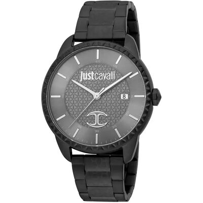 Just Cavalli Orologio Jc1g176m0065 Quartz 2 Mm Black / Black / Grey One Size Just Cavalli Orologio Jc1g176m0065 Quartz 2 Mm Black / Black / Grey One Size