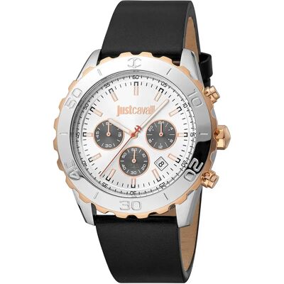 Just Cavalli Orologio Jc1g21l0025 Quartz 2 Mm Grey / Black / Grey One Size Just Cavalli Orologio Jc1g21l0025 Quartz 2 Mm Grey / Black / Grey One Size