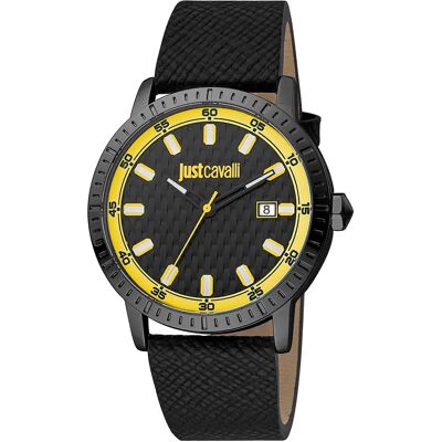 Just Cavalli Orologio Jc1g216l005 Quartz 3 Atm 2 Mm Black / Black / Multicolor One Size Just Cavalli Orologio Jc1g216l005 Quartz 3 Atm 2 Mm Black / Black / Multicolor One Size