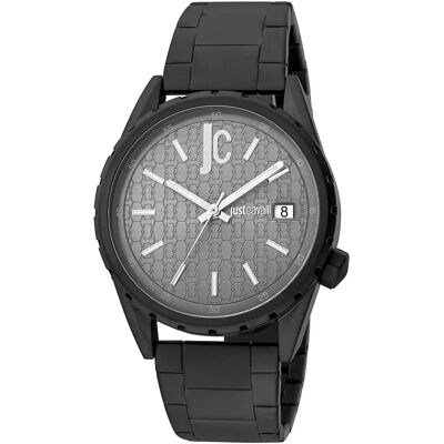 Just Cavalli Orologio Jc1g217m0075 Quartz 2 Mm Black / Black / Grey One Size Just Cavalli Orologio Jc1g217m0075 Quartz 2 Mm Black / Black / Grey One Size