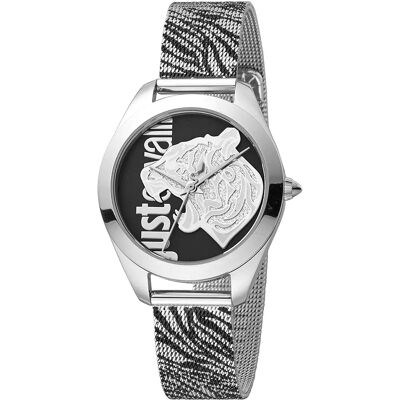 Just Cavalli Orologio Da Donna Jc1l210m005 Quartz 5 Atm 32 Mm Grey / Multicolor / Multicolor One Size Just Cavalli Orologio Da Donna Jc1l210m005 Quartz 5 Atm 32 Mm Grey / Multicolor / Multicolor One Size