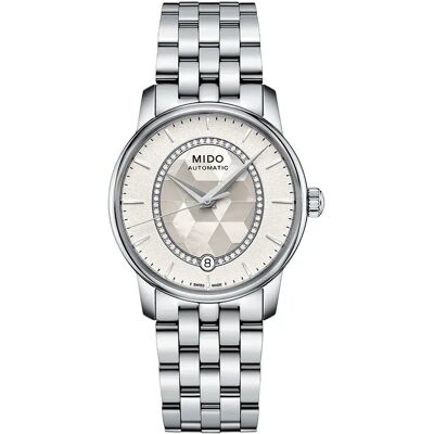 Mido Orologio Da Donna M007207111160 Automatic 5 Atm 33 Mm Grey / Grey / White One Size Mido Orologio Da Donna M007207111160 Automatic 5 Atm 33 Mm Grey / Grey / White One Size