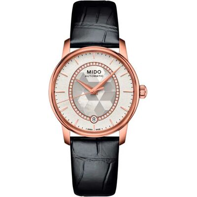 Mido Orologio Da Donna M007207361160 Automatic 5 Atm 33 Mm Pink / Black / White One Size Mido Orologio Da Donna M007207361160 Automatic 5 Atm 33 Mm Pink / Black / White One Size