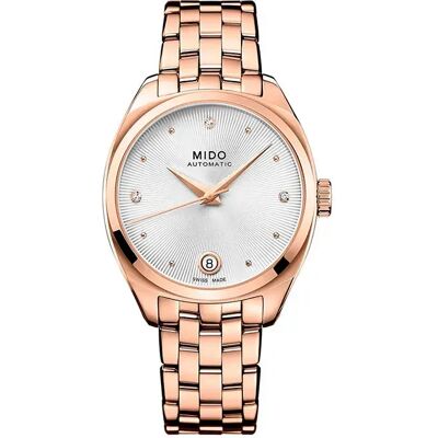 Mido Orologio Da Donna M02307330360 Automatic 10 Atm 33 Mm Pink / Pink / White One Size Mido Orologio Da Donna M02307330360 Automatic 10 Atm 33 Mm Pink / Pink / White One Size