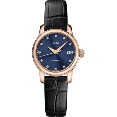 Mido Orologio Da Donna M03900736060 Automatic 5 Atm 25 Mm Pink / Black / Blue One Size Mido Orologio Da Donna M03900736060 Automatic 5 Atm 25 Mm Pink / Black / Blue One Size