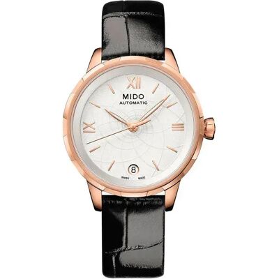 Mido Orologio Da Donna M03207360180 Automatic 5 Atm 3 Mm Pink / Black / White One Size Mido Orologio Da Donna M03207360180 Automatic 5 Atm 3 Mm Pink / Black / White One Size