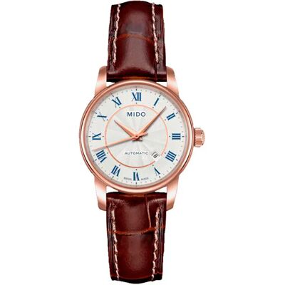 Mido Orologio Da Donna M76002218 Automatic 3 Atm 29 Mm Pink / Brown / White One Size Mido Orologio Da Donna M76002218 Automatic 3 Atm 29 Mm Pink / Brown / White One Size