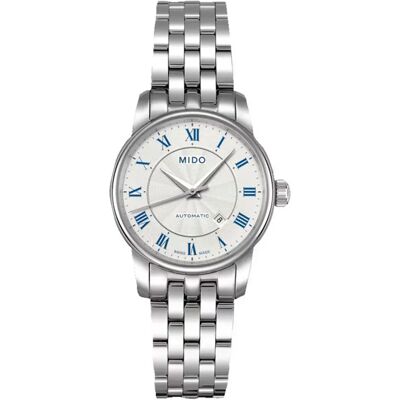 Mido Orologio Da Donna M7600211 Automatic 3 Atm 29 Mm Grey / Grey / White One Size Mido Orologio Da Donna M7600211 Automatic 3 Atm 29 Mm Grey / Grey / White One Size