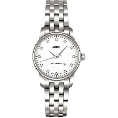 Mido Orologio Da Donna M7600661 Automatic 3 Atm 29 Mm Grey / Grey / White One Size Mido Orologio Da Donna M7600661 Automatic 3 Atm 29 Mm Grey / Grey / White One Size