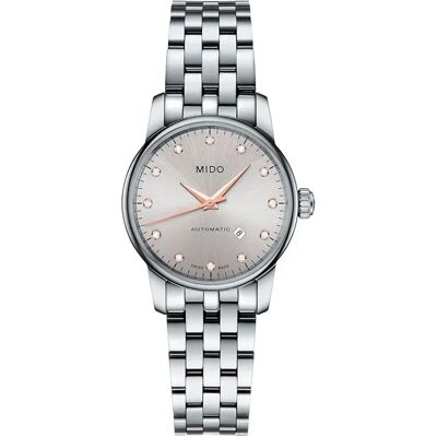 Mido Orologio Da Donna M7600671 Automatic 3 Atm 29 Mm Grey / Grey / White One Size Mido Orologio Da Donna M7600671 Automatic 3 Atm 29 Mm Grey / Grey / White One Size