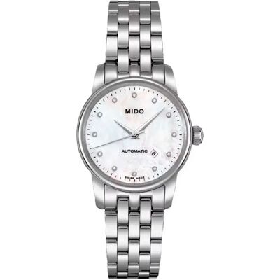Mido Orologio Da Donna M7600691 Automatic 3 Atm 29 Mm Grey / Grey / White One Size Mido Orologio Da Donna M7600691 Automatic 3 Atm 29 Mm Grey / Grey / White One Size