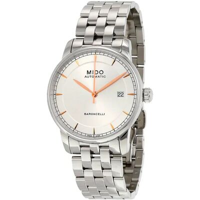 Mido Orologio M8600101 Automatic 3 Atm 38 Mm Grey / Grey / White One Size Mido Orologio M8600101 Automatic 3 Atm 38 Mm Grey / Grey / White One Size