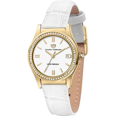 Chiara Ferragni Orologio R1951102502 White / White One Size Chiara Ferragni Orologio R1951102502 White / White One Size