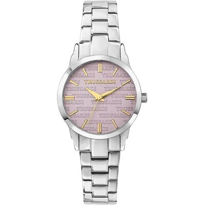 Trussardi Orologio R25311508 Grey / Purple Printed One Size Trussardi Orologio R25311508 Grey / Purple Printed One Size