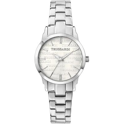 Trussardi Orologio R25311509 Grey / White One Size Trussardi Orologio R25311509 Grey / White One Size