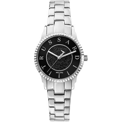 Trussardi Orologio R2531503 Grey / Black Diamond Dust One Size Trussardi Orologio R2531503 Grey / Black Diamond Dust One Size