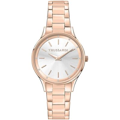 Trussardi Orologio R253152510 Pink / White One Size Trussardi Orologio R253152510 Pink / White One Size