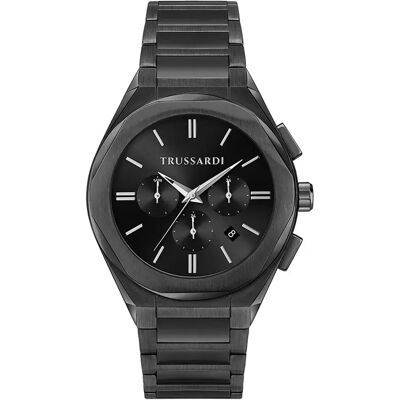 Trussardi Orologio R253156002 Black / Black One Size Trussardi Orologio R253156002 Black / Black One Size