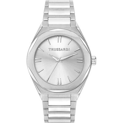 Trussardi Orologio R253156006 Grey / White One Size Trussardi Orologio R253156006 Grey / White One Size