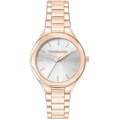 Trussardi Orologio R253157503 Pink / White One Size Trussardi Orologio R253157503 Pink / White One Size