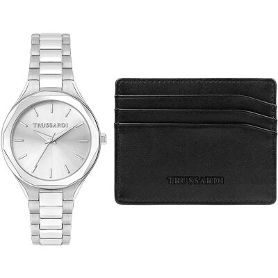 Trussardi Orologio R253157507 Grey / White One Size Trussardi Orologio R253157507 Grey / White One Size