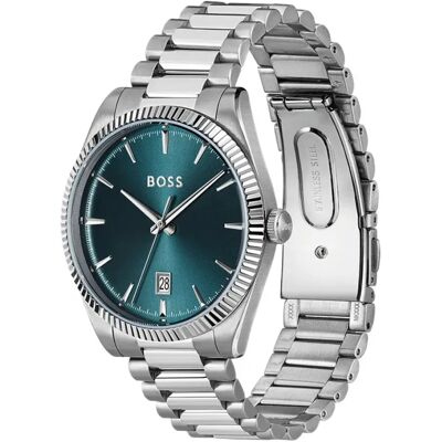 Boss Orologio 151309 0mm Silver / Silver / Blue One Size Boss Orologio 151309 0mm Silver / Silver / Blue One Size