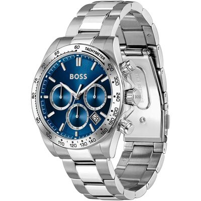 Boss Orologio 151315 mm Silver / Blue One Size Boss Orologio 151315 mm Silver / Blue One Size
