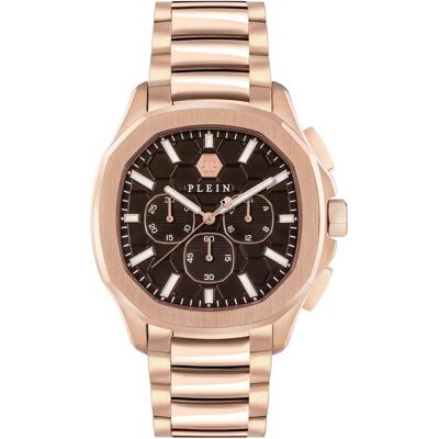 Philipp Plein Orologio Pwsaa0623 mm 5atm Quartz Analogical Pink / Brown / Mineral One Size Philipp Plein Orologio Pwsaa0623 mm 5atm Quartz Analogical Pink / Brown / Mineral One Size