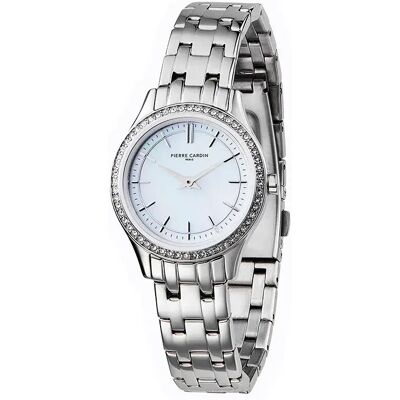 Pierre Cardin Orologio Da Donna Cf.0611.sj 30mm 3atm Quartz Analogical Grey / White / Mineral One Size Pierre Cardin Orologio Da Donna Cf.0611.sj 30mm 3atm Quartz Analogical Grey / White / Mineral One Size