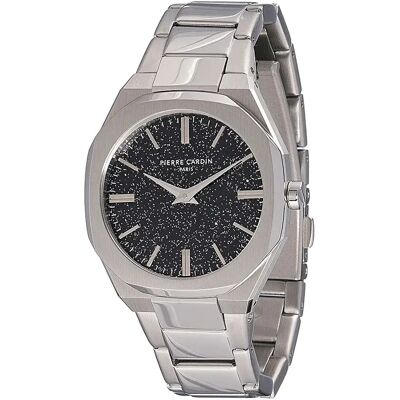 Pierre Cardin Orologio Da Donna Cf.1008.ms 32mm 3atm Quartz Analogical Grey / Black / Mineral One Size Pierre Cardin Orologio Da Donna Cf.1008.ms 32mm 3atm Quartz Analogical Grey / Black / Mineral One Size