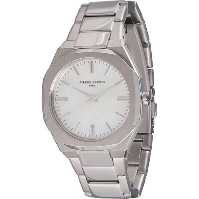 Pierre Cardin Orologio Da Donna Cf.1008.ms.2 32mm 3atm Quartz Analogical Grey / White / Mineral One Size Pierre Cardin Orologio Da Donna Cf.1008.ms.2 32mm 3atm Quartz Analogical Grey / White / Mineral One Size