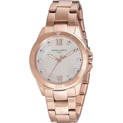 Pierre Cardin Orologio Da Donna Cf.1009.mr 3mm 3atm Quartz Analogical Pink / Grey / Mineral One Size Pierre Cardin Orologio Da Donna Cf.1009.mr 3mm 3atm Quartz Analogical Pink / Grey / Mineral One Size