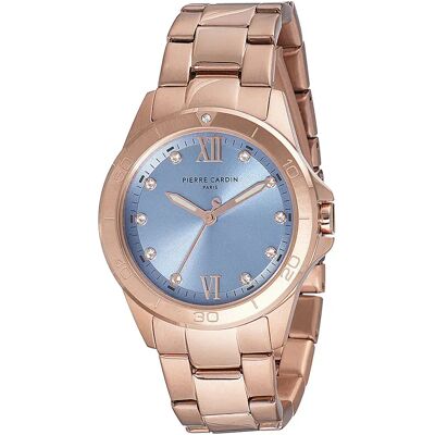 Pierre Cardin Orologio Da Donna Cf.1009.mr.2 3mm 3atm Quartz Analogical Pink / Pink / Mineral One Size Pierre Cardin Orologio Da Donna Cf.1009.mr.2 3mm 3atm Quartz Analogical Pink / Pink / Mineral One Size