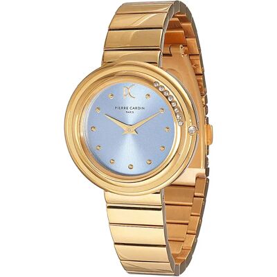 Pierre Cardin Orologio Da Donna Cf.1010.mg.1 32mm 3atm Quartz Analogical Golden / Purple / Mineral One Size Pierre Cardin Orologio Da Donna Cf.1010.mg.1 32mm 3atm Quartz Analogical Golden / Purple / Mineral One Size