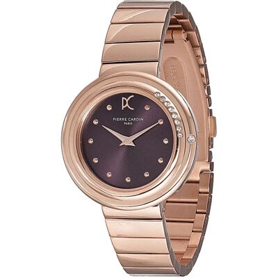 Pierre Cardin Orologio Da Donna Cf.1010.mr 32mm 3atm Quartz Analogical Pink / Red / Mineral One Size Pierre Cardin Orologio Da Donna Cf.1010.mr 32mm 3atm Quartz Analogical Pink / Red / Mineral One Size